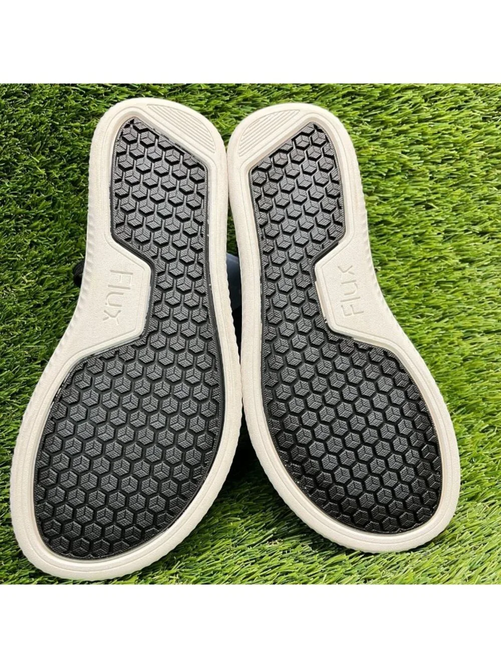 Flux Footwear Adapt Trainer Black White Womens Size 8 Athletic Shoes Sneakers